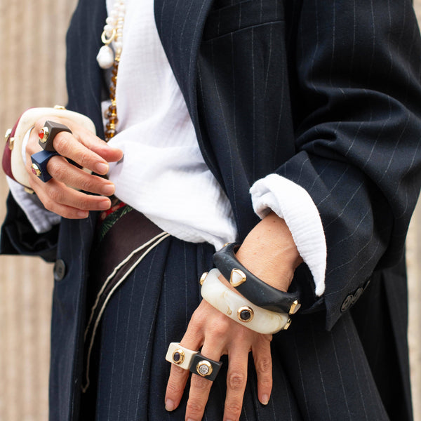 MARMOL Saira Bracelet: Green