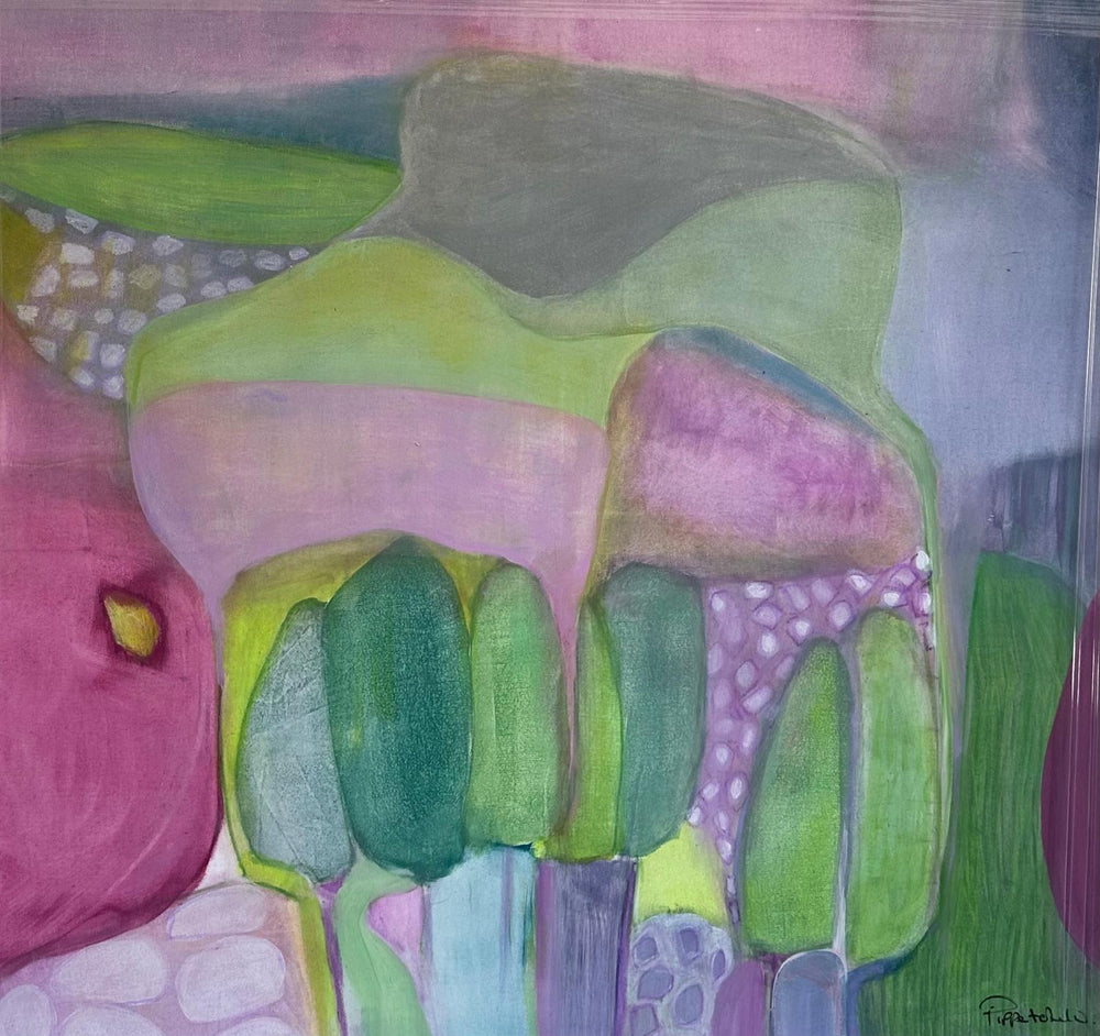 Stones and Cypress