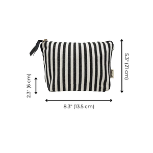 Best Makeup Bag – Striped