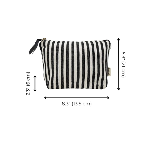 Best Makeup Bag – Striped