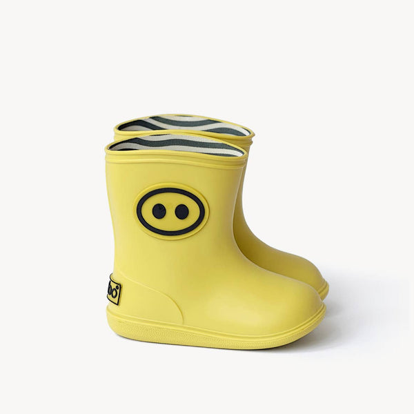 Kids Rain Boots KAWAÏ Yellow