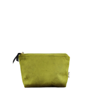 Best Makeup Bag – Eco Velvet – Green