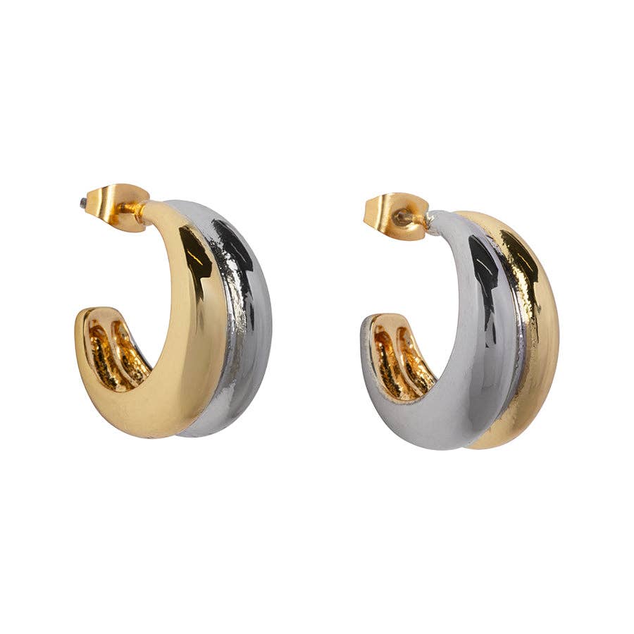 Two Tone Hoops