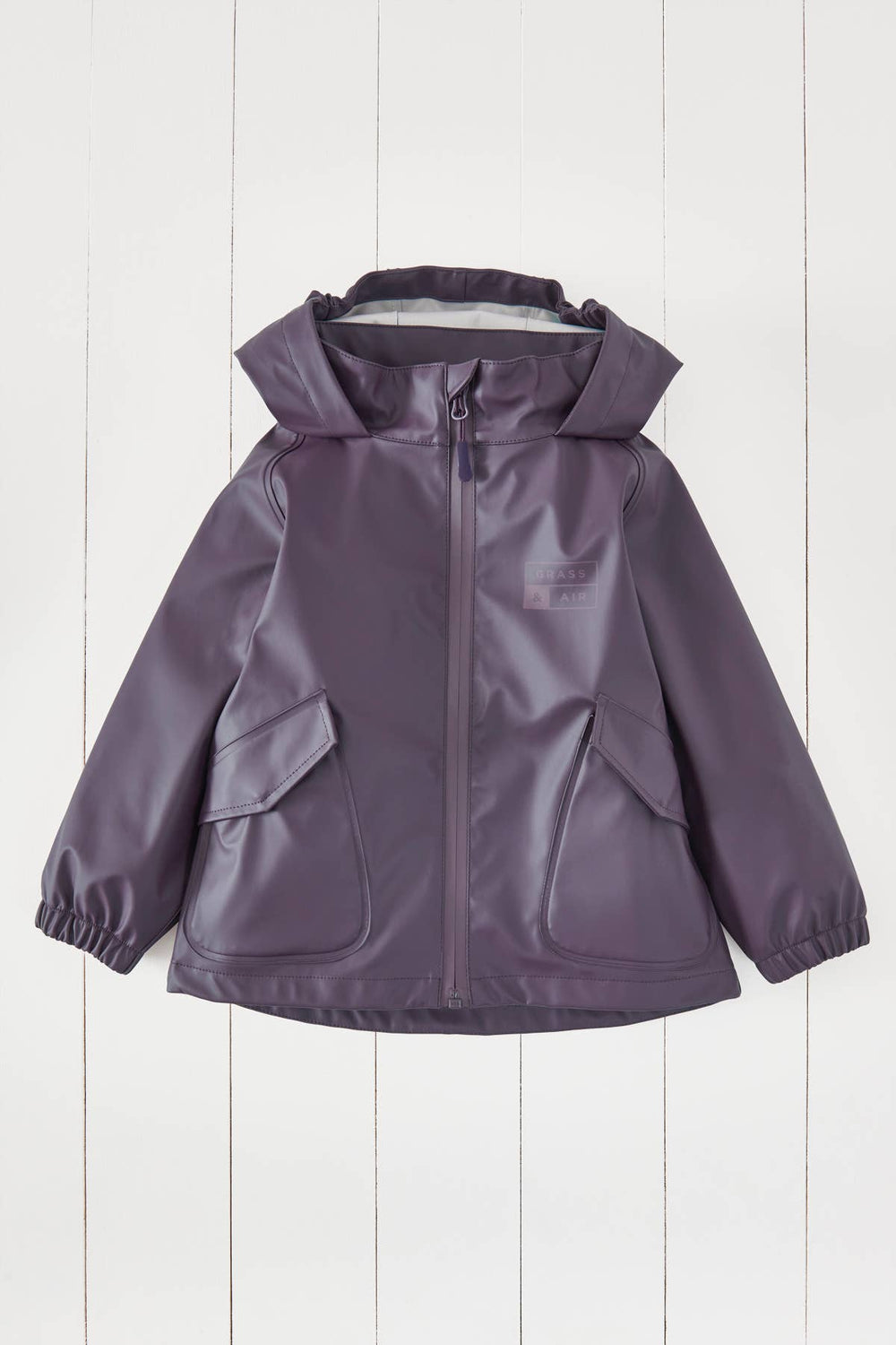 Amethyst Purple Kids Rain Jacket