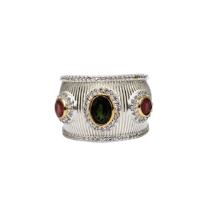 TESSA SILVER TOURMALINE RING