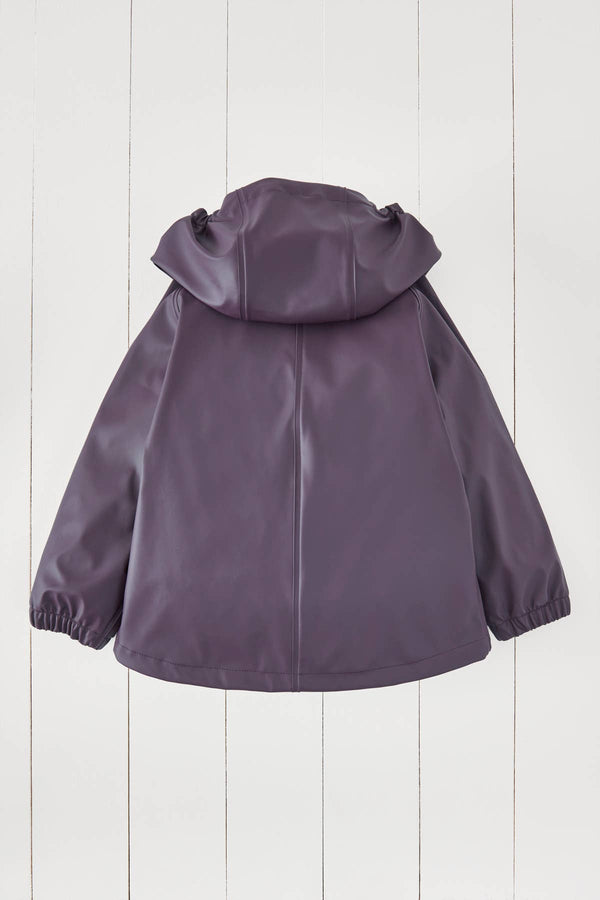 Amethyst Purple Kids Rain Jacket