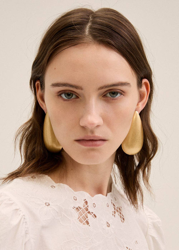 OVERSIZE DROP EARRINGS SLIM
