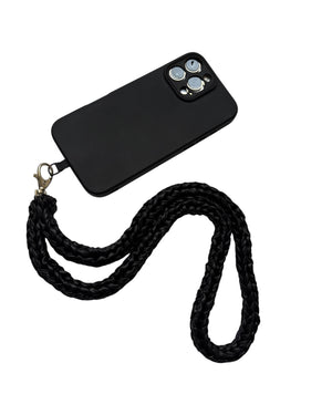 PHONE STRAP - BLACK - LONG