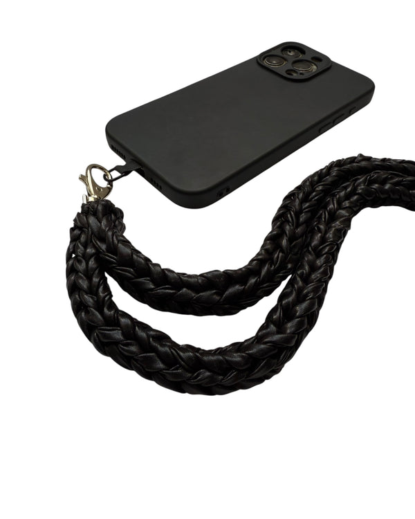 PHONE STRAP - BLACK - LONG
