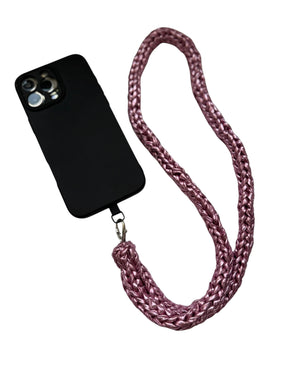 PHONE STRAP - LIGHT PINK -LONG