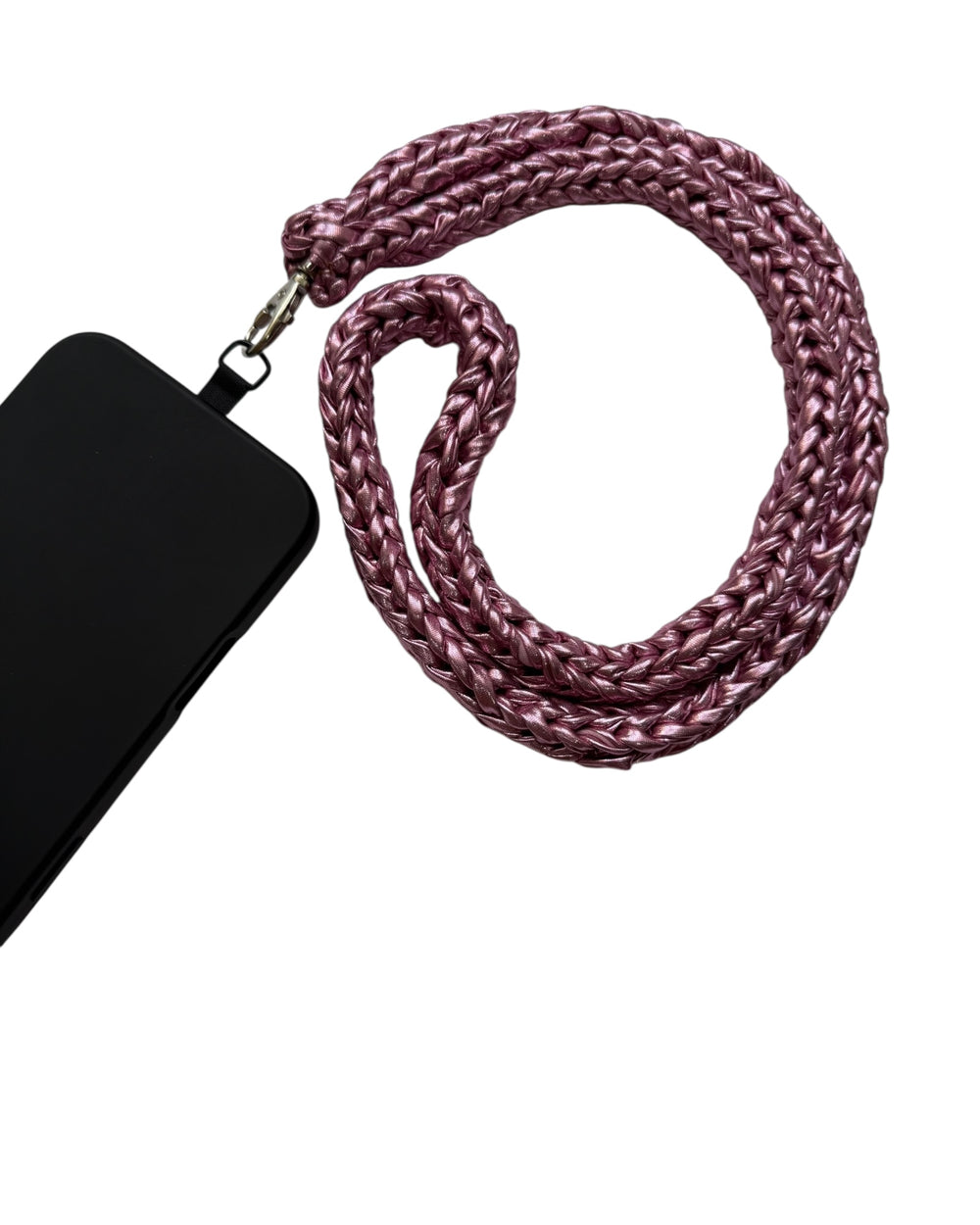 PHONE STRAP - LIGHT PINK -LONG