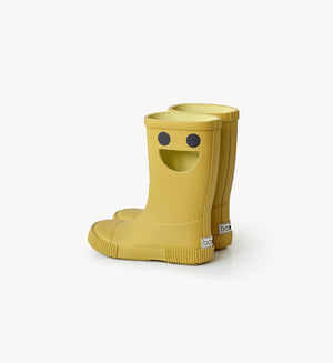 WISTITI Kids Rain Boots - Eco Rubber - Mustard: