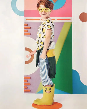 WISTITI Kids Rain Boots - Eco Rubber - Mustard: