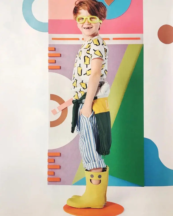 WISTITI Kids Rain Boots - Eco Rubber - Mustard: