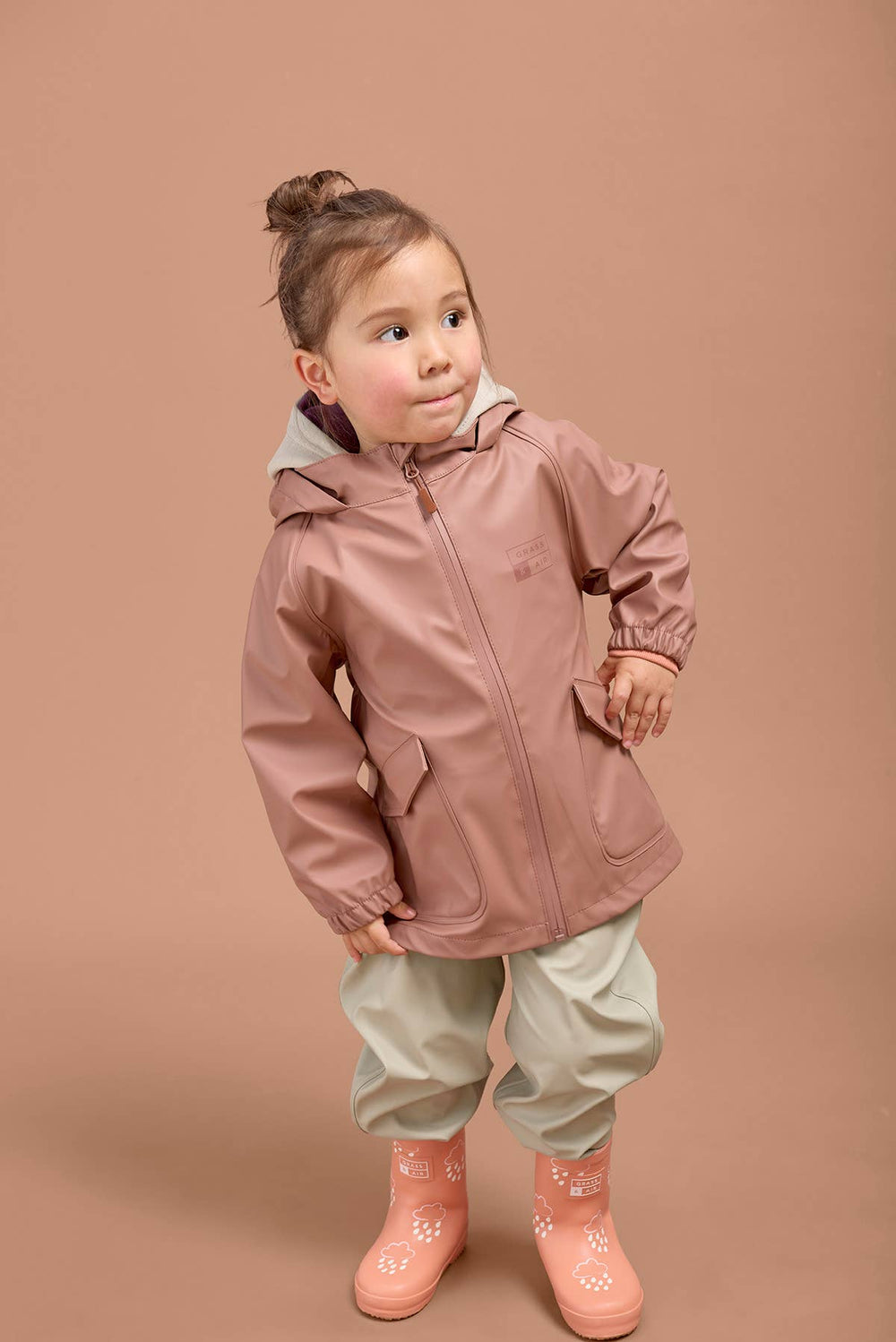 Rose Kids Rain Jacket