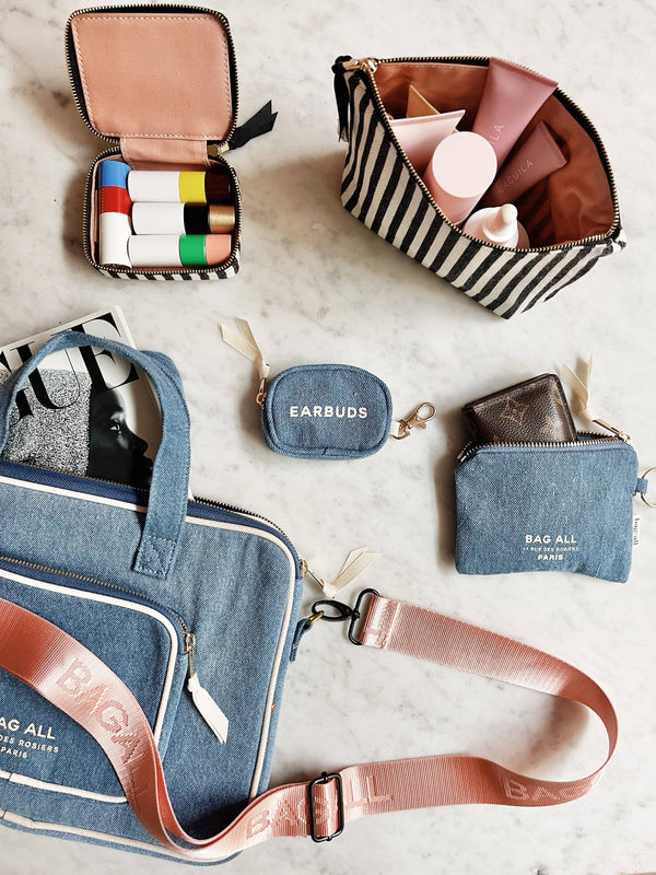 Best Makeup Bag – Striped