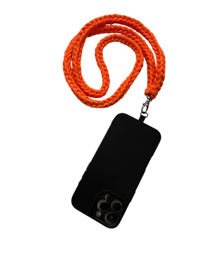 PHONE STRAP - NEON ORANGE - LONG