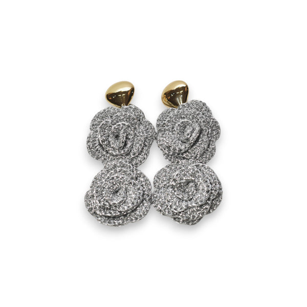 FLORA SILVER - EARRINGS