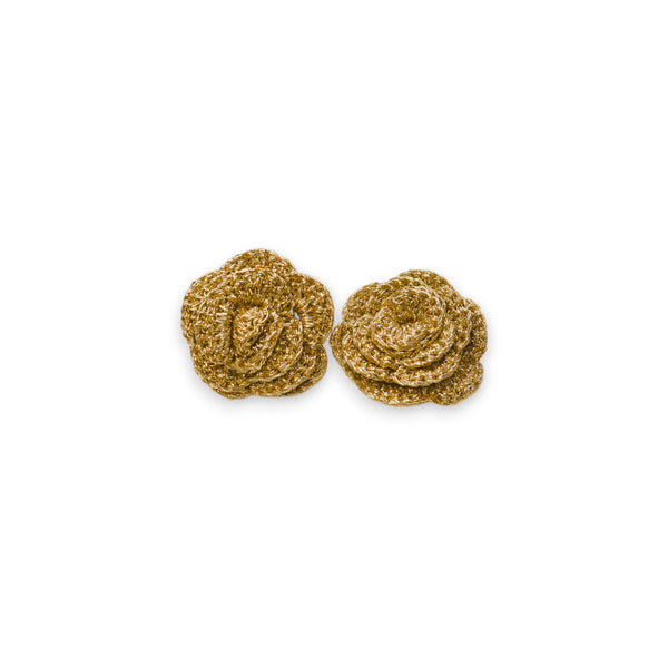 FLORA GOLD - STUD EARRINGS