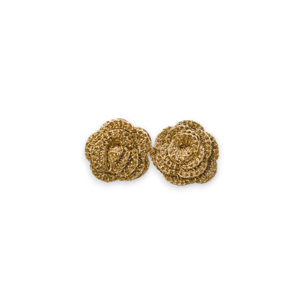 FLORA GOLD - STUD EARRINGS