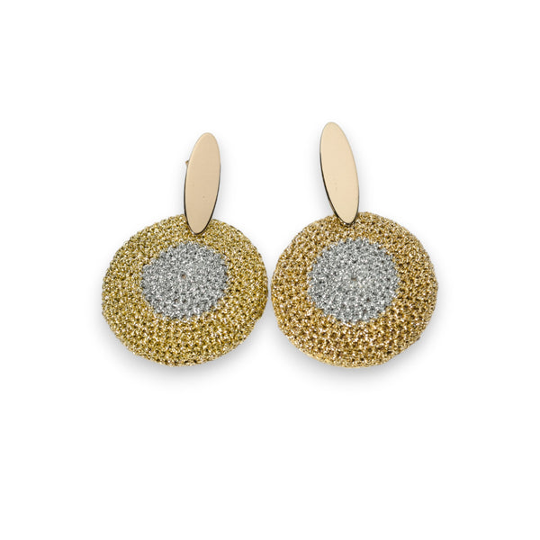 SURI - GOLD & SILVER EARRINGS