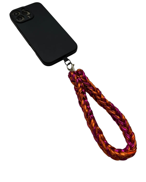 WRIST STRAP - ORNAGE & PINK MID