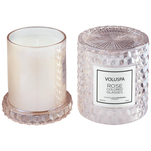 ROSE COLORED GLASSES - MEDIUM JAR CANDLE