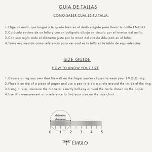 EM RING Black cat's eye stone