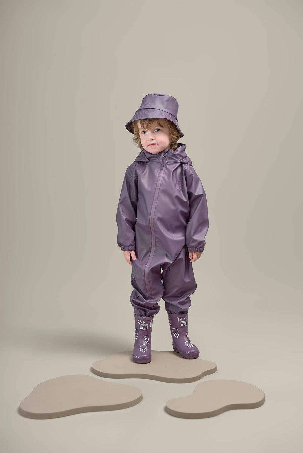 Amethyst Purple Kids  Puddlesuit