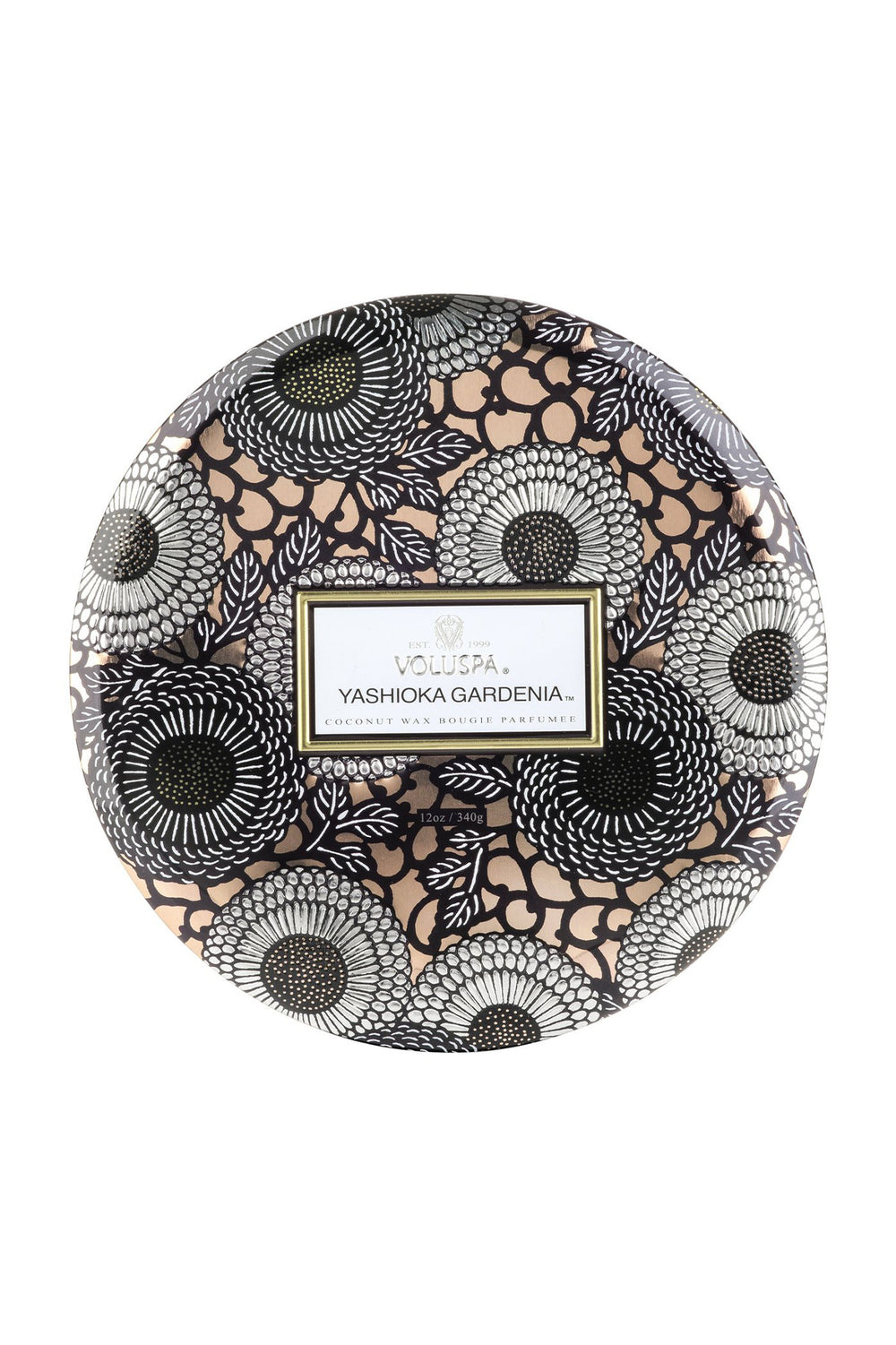 YASHIOKA GARDENIA - 3 WICK TIN CANDLE