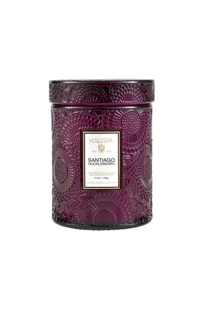 SANTIAGO HUCKLEBERRY - SMALL JAR CANDLE