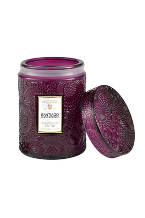 SANTIAGO HUCKLEBERRY - SMALL JAR CANDLE