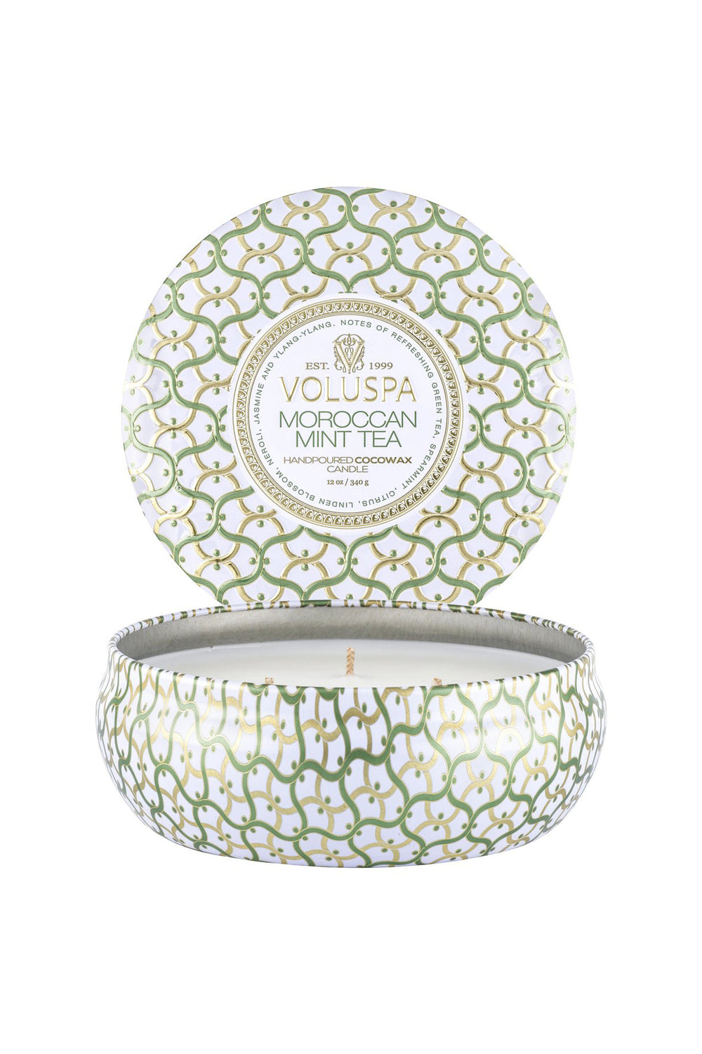 MOROCCAN MINT TEA - 3 WICK TIN CANDLE