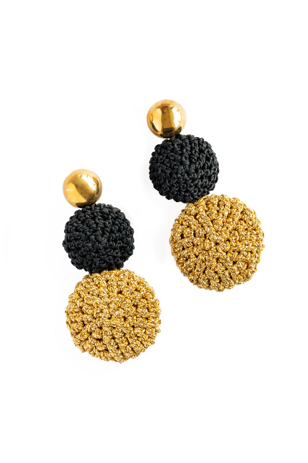 MELISSA - BLACK - EARRINGS
