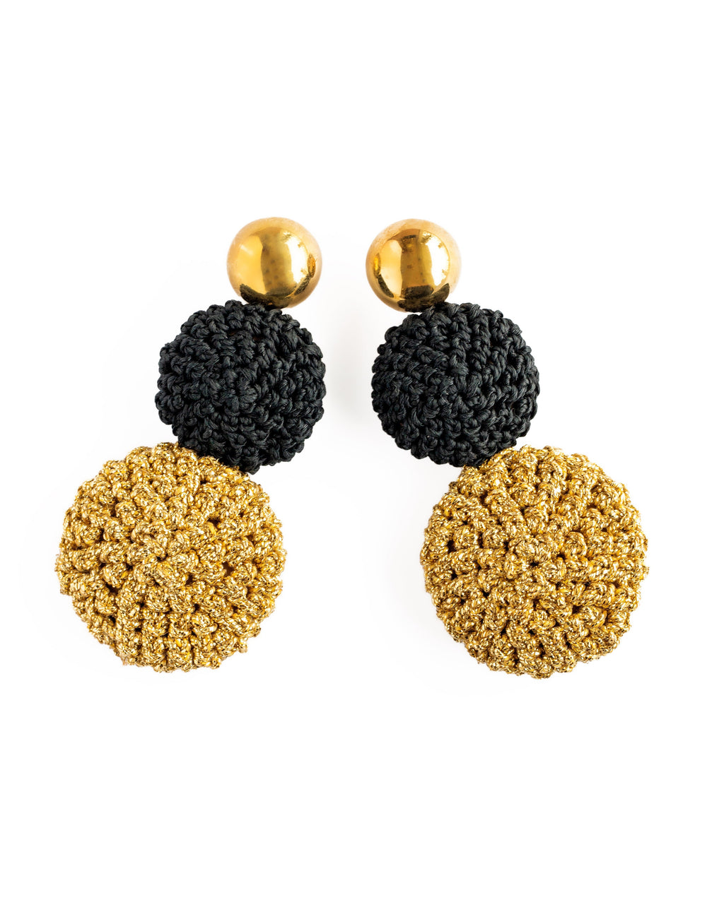 MELISSA - BLACK - EARRINGS