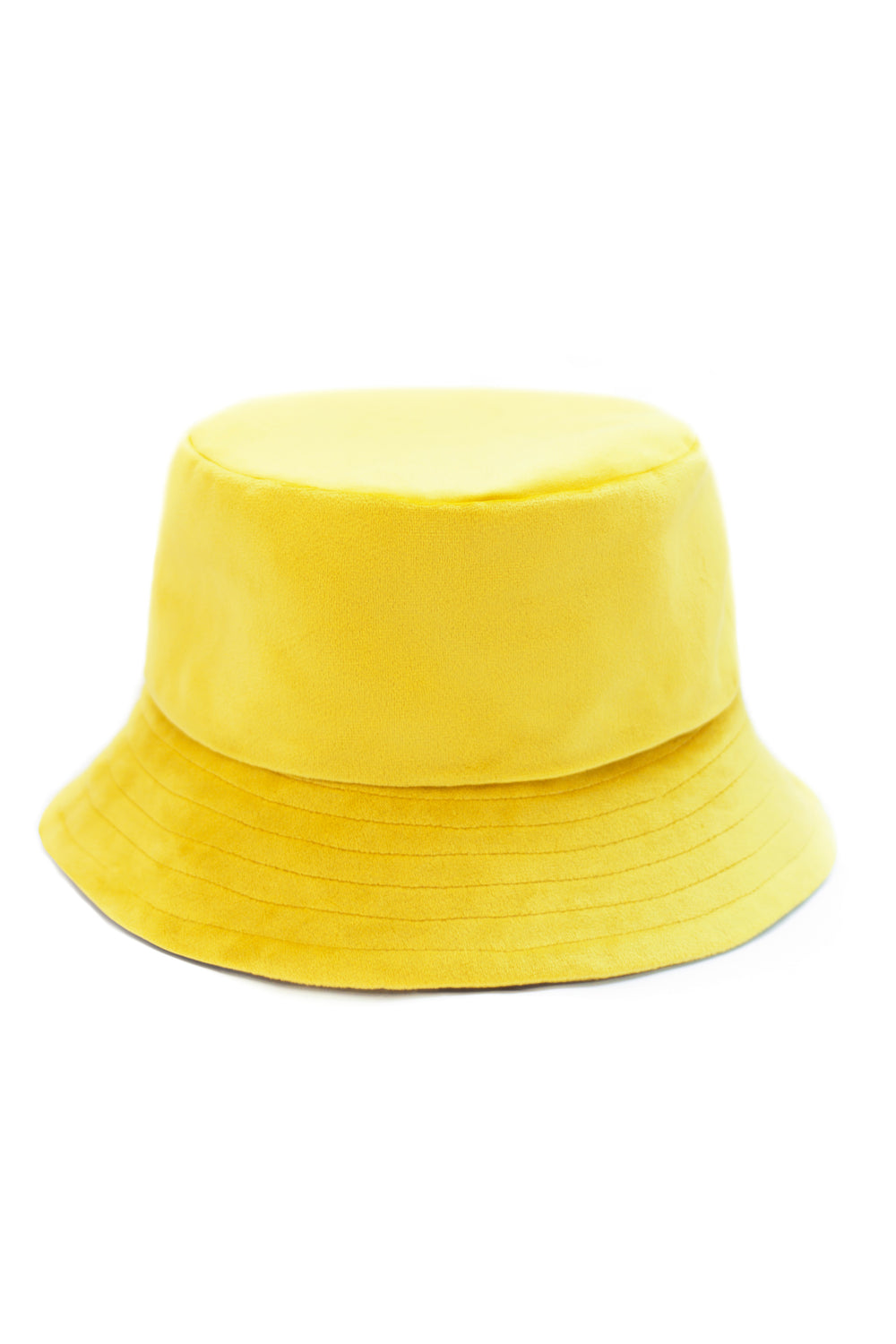 TAMMY - YELLOW - VELVET - BUCKET HAT