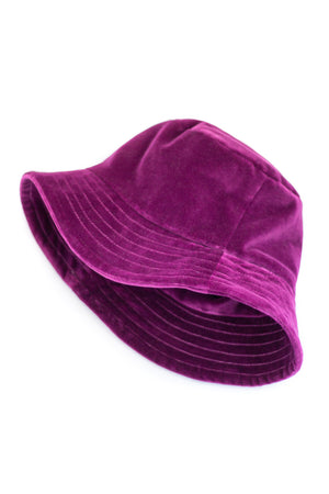 TAMMY - VELVET - BUCKET HAT