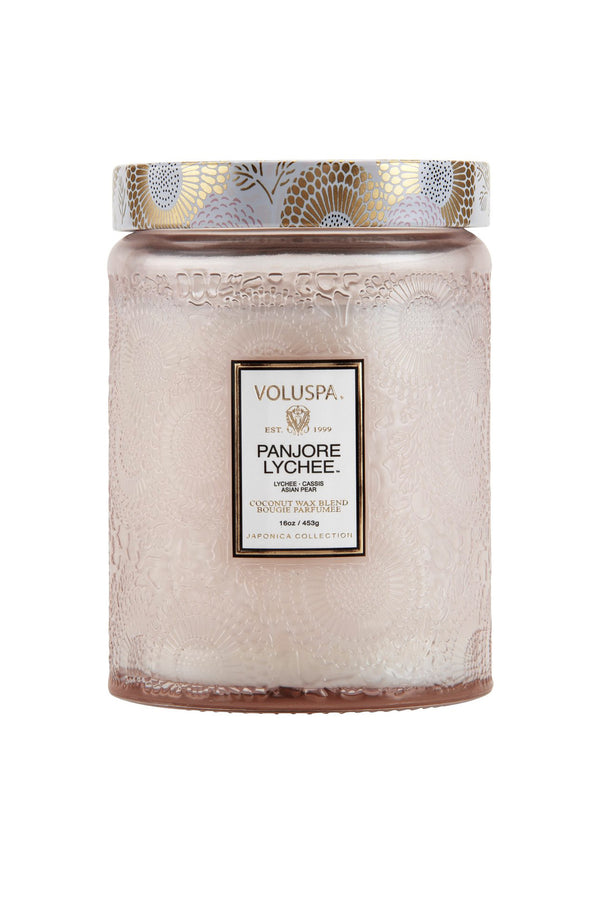 PANJORA LYCHEE - LARGE JAR CANDLE