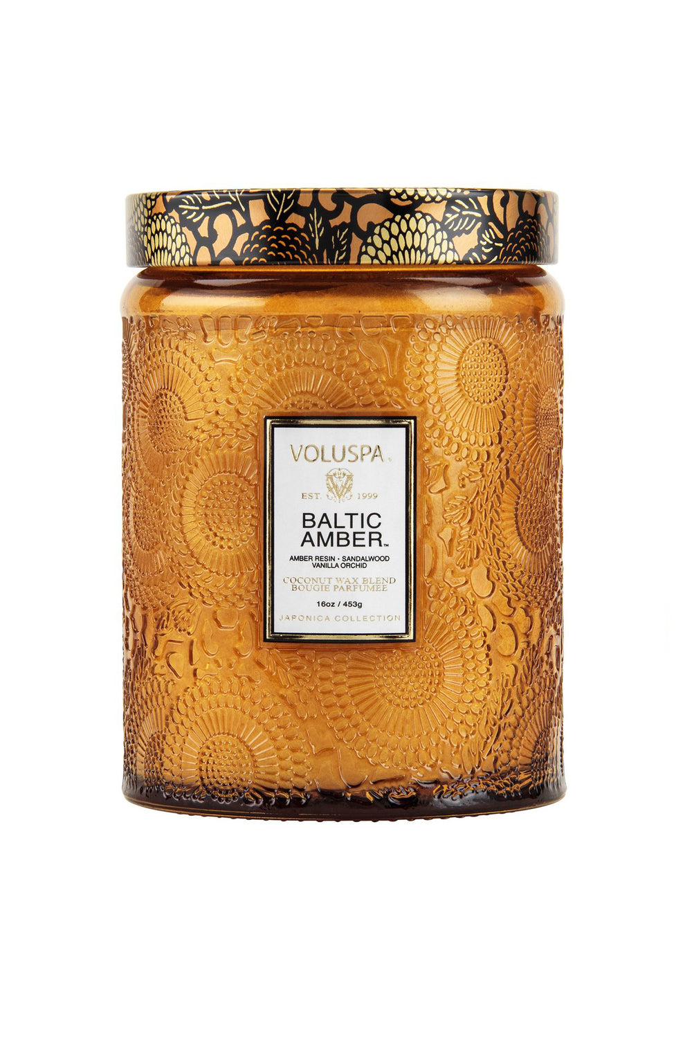 BALTIC AMBER - LARGE JAR CANDLE