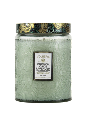 FRENCH CADE LAVENDER - LARGE JAR CANDLE