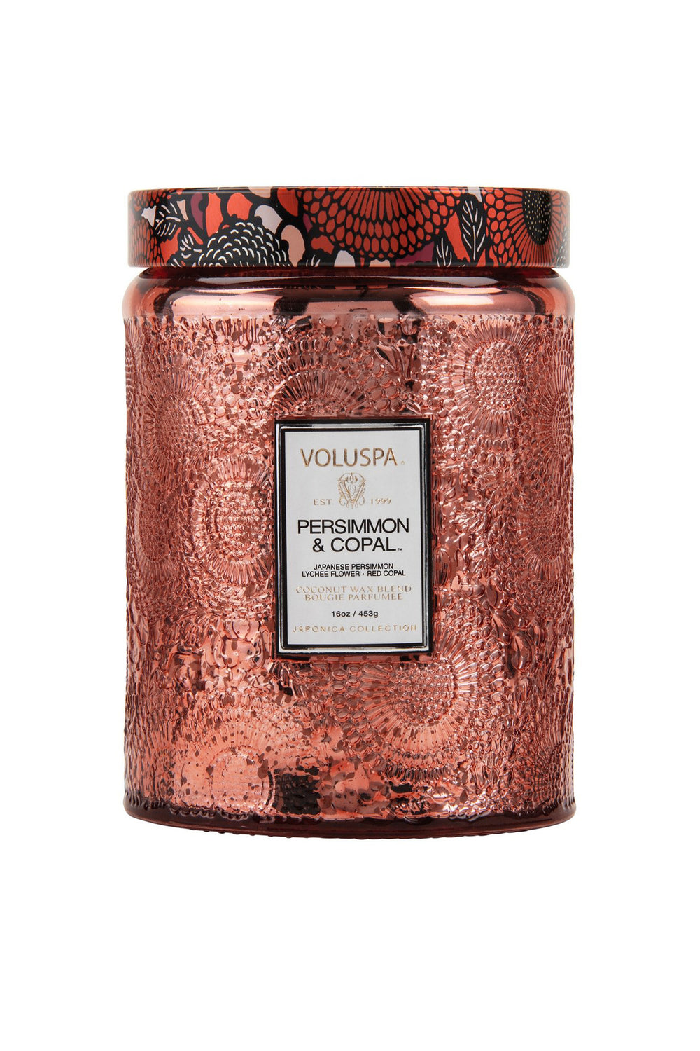 PERSIMMON & COPAL - LARGE JAR CANDLE