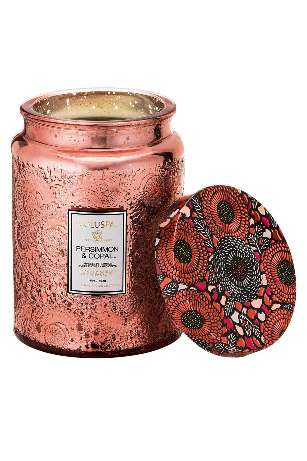 PERSIMMON & COPAL - LARGE JAR CANDLE