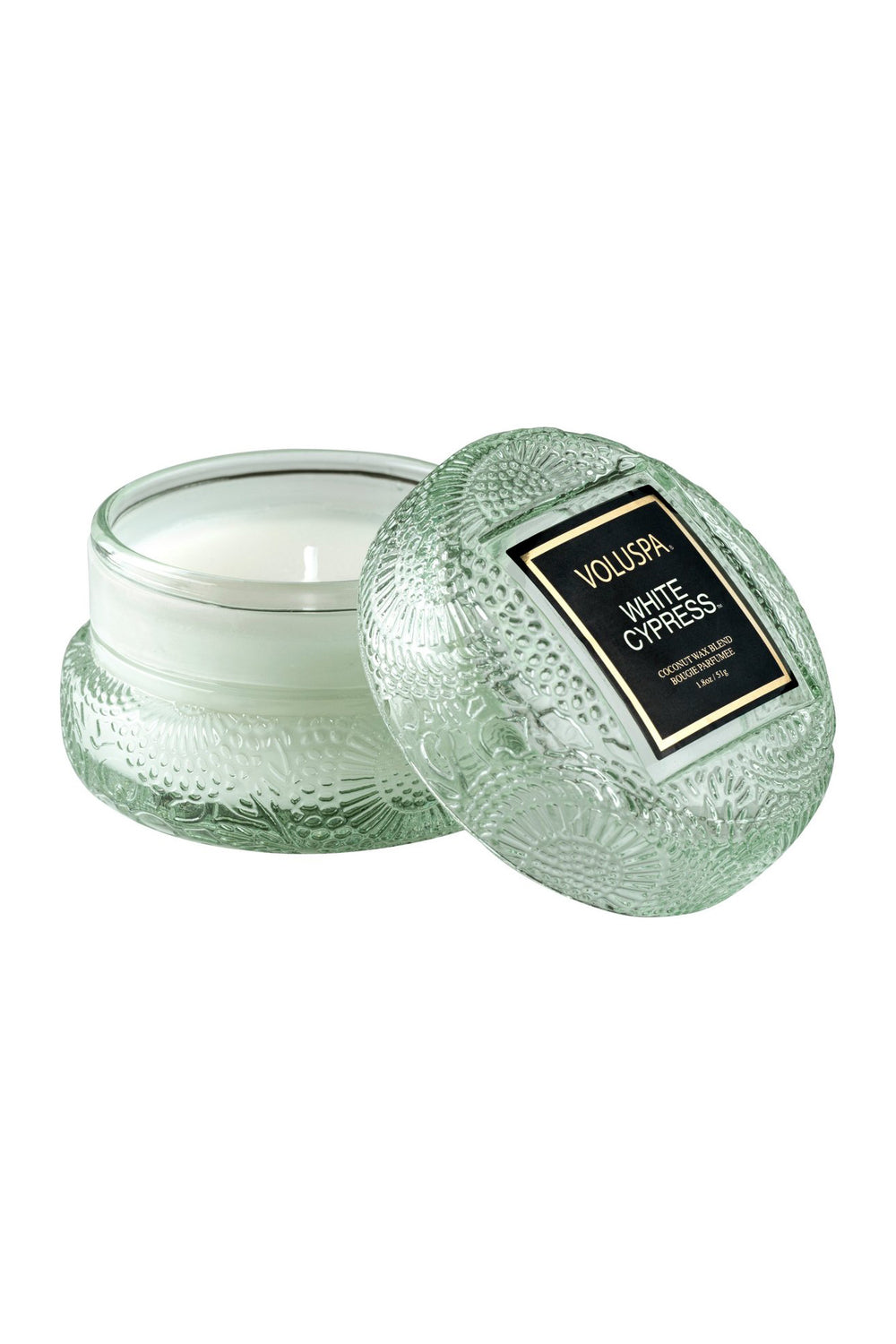 WHITE CYPRESS - MACARON CANDLE